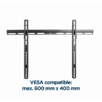 Gembird WM-70F-02 tv-bevestiging 177,8 cm (70") Zwart