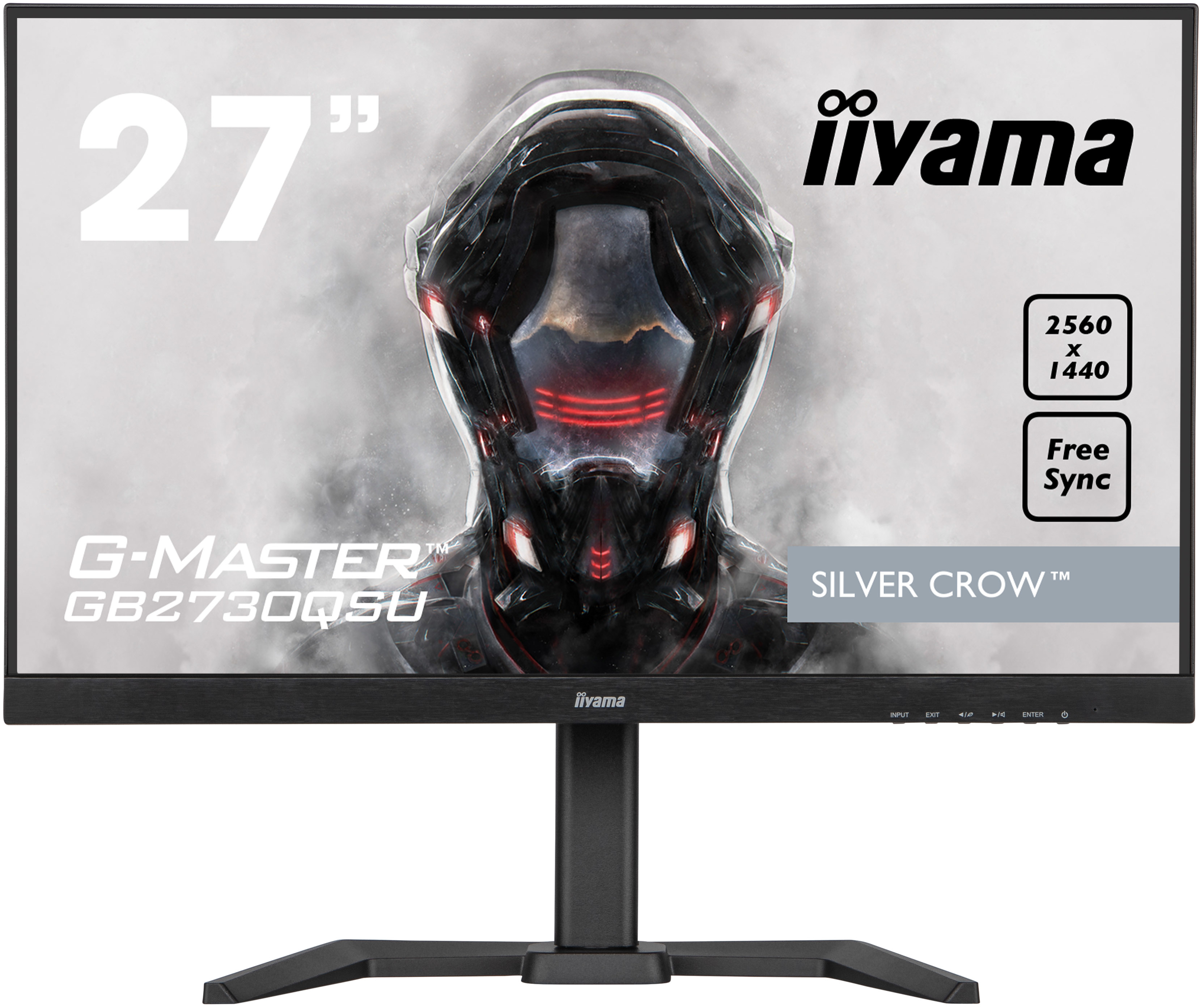 Image of iiyama G-MASTER computer monitor 68.6 cm (27") 2560 x 1440 pixels...