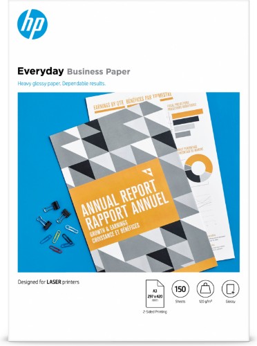 HP Laser Everyday Business Paper – A3, glossy, 120gsm