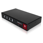 ADDER ADDERView Secure Analogue KVM switch Black