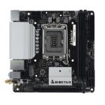 Biostar B760NH-E motherboard Intel B760 LGA 1700 mini ITX