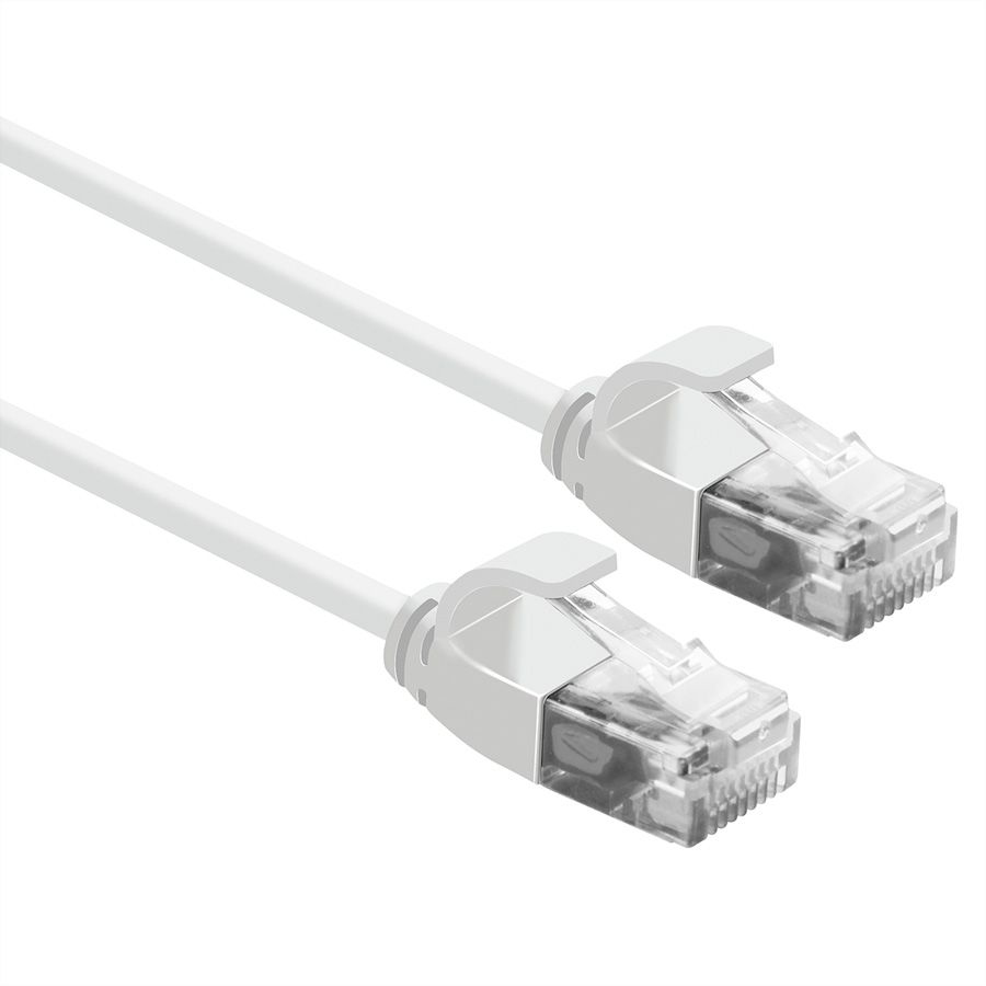 Image of ROLINE 21.15.0984 networking cable White 1.5 m Cat6a U/UTP (UTP)