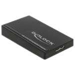 DeLOCK 62581 USB grafische adapter 3840 x 2160 Pixels Zwart