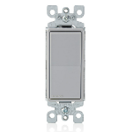 Leviton 5601-2GY electrical switch Rocker switch 1P Gray