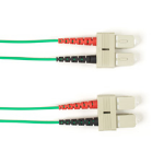 Black Box 1m, SC-SC InfiniBand/fibre optic cable Green