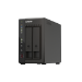 QNAP TS-253E NAS Tower Ethernet LAN Black J6412