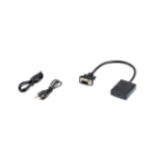Microconnect MONGGHDMI video cable adapter 0.3 m VGA (D-Sub) HDMI Black