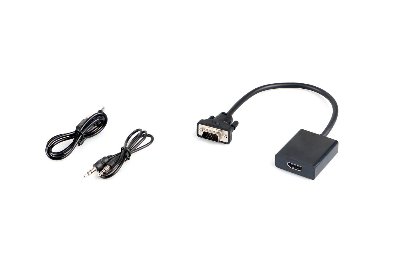 Microconnect Black Mongghdmi Video Cable Adapter 0.3 M Vga (D-Sub) Hdmi Blac