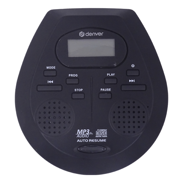 Denver DMP-395B Portable CD player Black