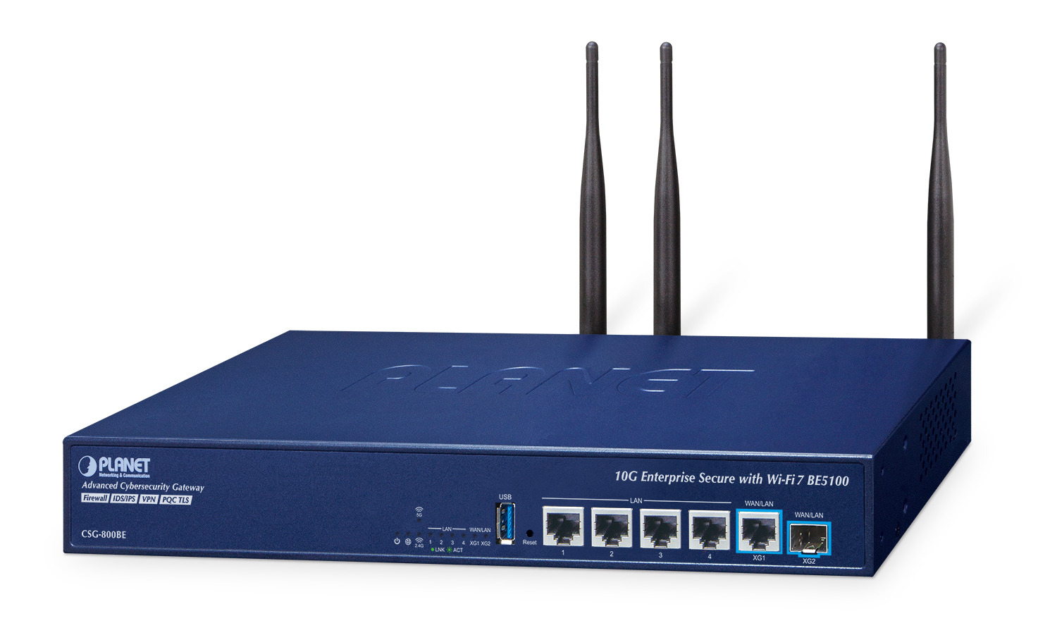 Image of PLANET Enterprise Dual 10G Cybersecurity Security Gateway with Wi-Fi 7
