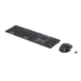 HP 720 Multi-Device Rechargeable Wireless and Mouse Combo keyboard Mouse included Home USB + Bluetooth AZERTY Belgian Black