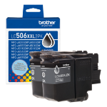Brother LC506XXL2PKS ink cartridge 2 pc(s) Original Extra (Super) High Yield Black