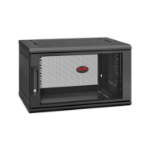 APC NetShelter WX AR106SH4, 6U/HE, 19inch Wandpatchkast, Geschikt voor muurbevestiging, Gemonteerd, 400mm diep