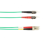 Black Box FOCMPM4-005M-STLC-GN InfiniBand/fibre optic cable 5 m ST LC OFNP OM4 Groen