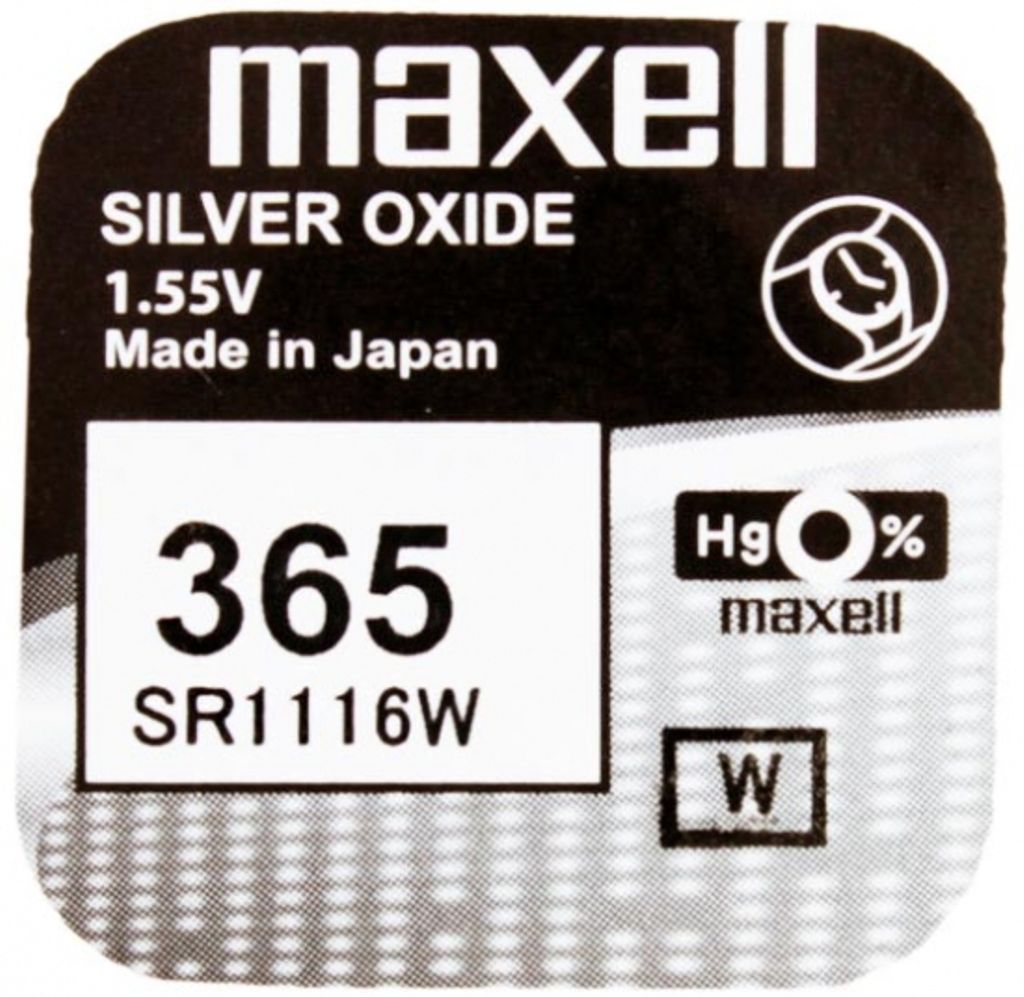 EU Product - 365 / 366 / V538 / 608 / 280-46/ SR1116W Maxell