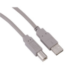 Hama 105402 USB cable USB 2.0 5 m USB A USB B Grey