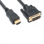 eNet Components HDMIM-DVIM-2M-ENC video cable adapter 78.7" (2 m) HDMI Type D (Micro) DVI Black