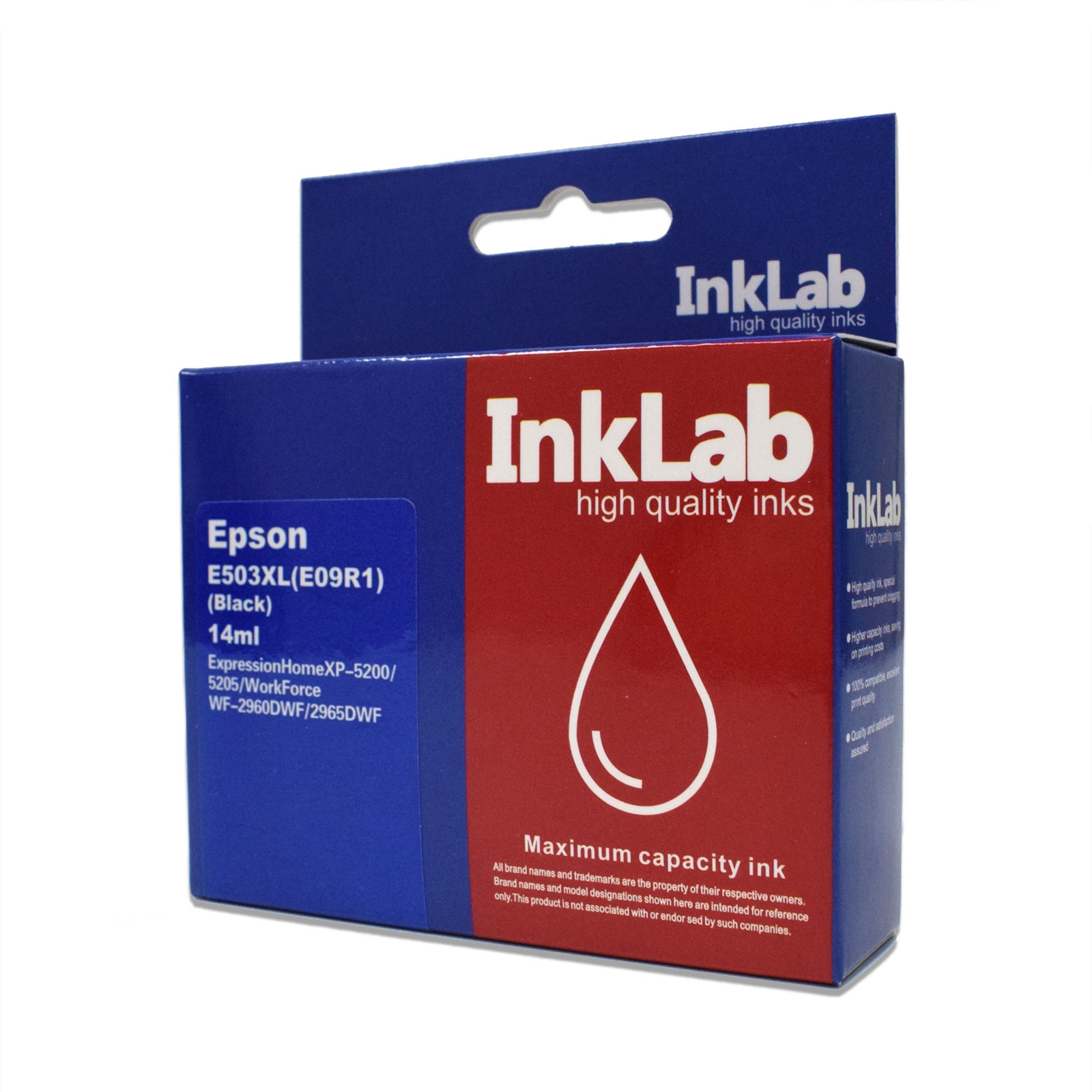 Inklab Black 503XL Epson Compatible Replacement Ink