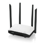 Zyxel NBG6615 wireless router Dual-band (2.4 GHz / 5 GHz) Gigabit Ethernet Black,White
