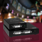 Rose CrystalView DVI Multi AV transmitter & receiver Black