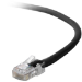 Belkin Cat5e, 4ft, 1 x RJ-45, 1 x RJ-45, Black networking cable 47.2" (1.2 m)