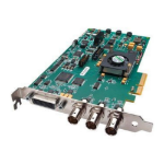 AJA KONA LHe Plus (KONA-LHE+R0-S00) | 4-Lane PCIe HD/SD-SDI & Analog I/O Card (Card Only)