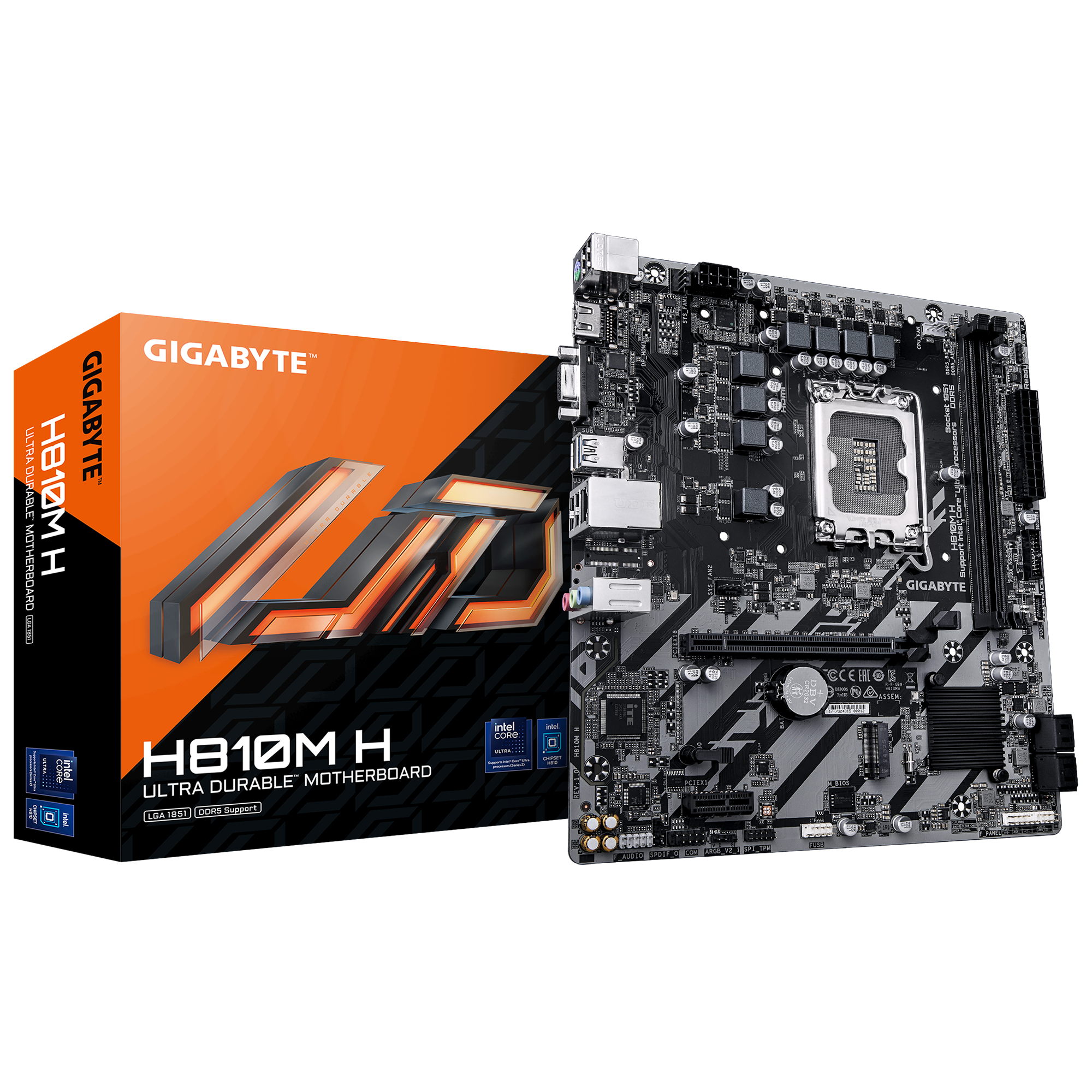 H810M H GIGABYTE TECH MB INT LGA151 H810M H D5 MATX