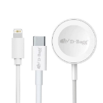 DBUGG TI0DB-01 cargador de dispositivo móvil Smartphone, Reloj inteligente Blanco USB Interior
