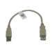Cables Direct USB2-020FD USB cable 0.25 m USB 2.0 USB A Beige