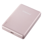 Intenso MW10000 Lithium-Polymeer (LiPo) 10000 mAh Draadloos opladen Roze