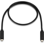 HP 3XB94AA Thunderbolt cable 27.6" (0.7 m) Black