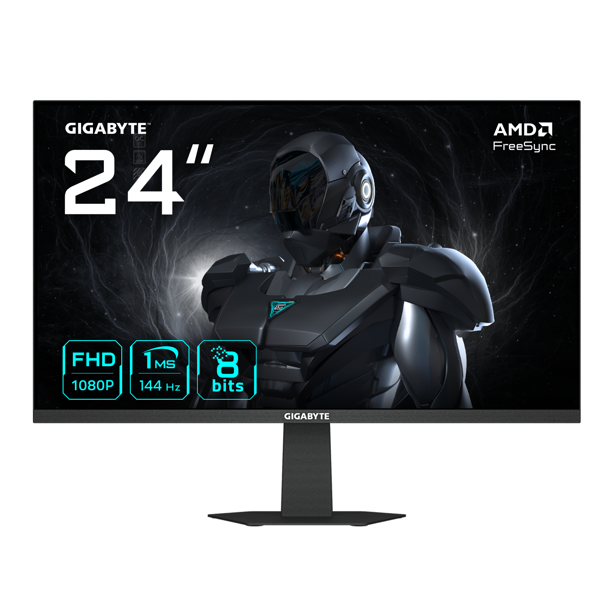 GIGABYTE GS24F14 24” FHD Gaming Monitor - 1920 x 1080. 144Hz. 1ms. 300