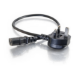 C2G 3m 18 AWG UK Power Cord (IEC320C13 to BS 1363)