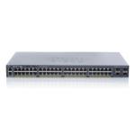 Cisco Catalyst 2960X-48FPD-L Network Switch, 24 Gigabit Ethernet Ports, 740W PoE Budget, two 10 G SFP+ Uplink Ports, Enhanced Limited Lifetime Warranty (WS-C2960X-48FPD-L)