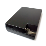 Digital ID Card Box Black, Lockable, x500 spaces, 300x200x70mm