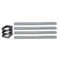 Image of Avery AVERY BLACK PLATED RISERS 118MM PK4