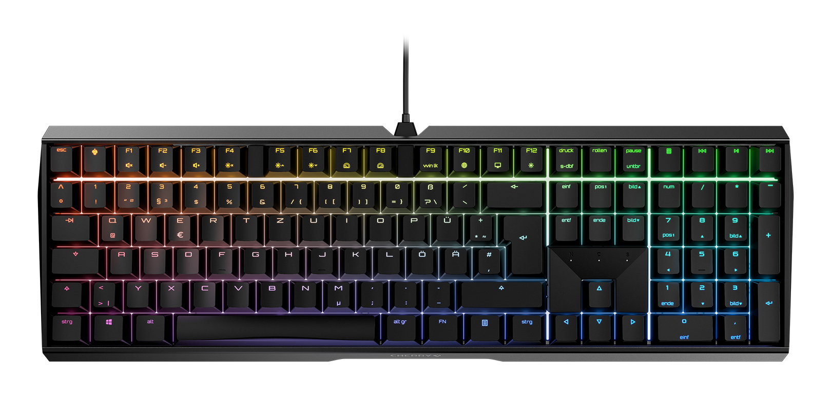 G80-3874LWADE-2 CHERRY MX-Board 3.0 S - Tastatur - backlit - USB
