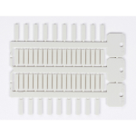 Brady 4x18 mm 3-tree white ACS tag