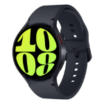 Samsung Galaxy Watch6 3.81 cm (1.5") OLED 44 mm Digital 480 x 480 pixels Touchscreen Graphite Wi-Fi GPS (satellite)