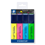 Staedtler Textsurfer classic 364 marker 4 pc(s) Chisel tip Blue, Green, Pink, Yellow