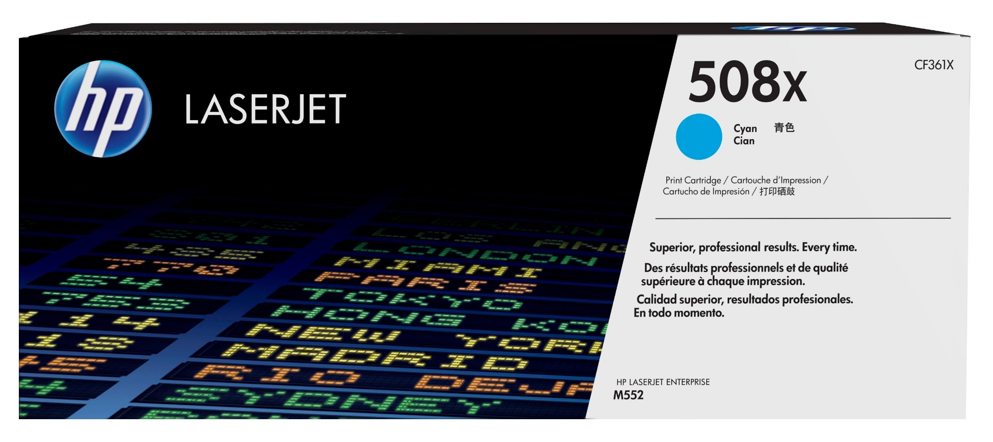 HP CF361X/508X Toner cartridge cyan. 9.5K pages ISO/IEC 19798 for HP C