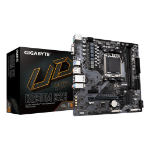 GIGABYTE B650M S2H Motherboard - AMD Ryzen 9000 Series CPUs, 5+2+2 Phases VRM, up to 6400MHz DDR5 (OC), 1xPCIe 4.0 M.2, GbE LAN, USB 3.2 Gen 1