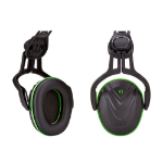 MSA V-Gard Helmet Mounted Ear Defender Low Green