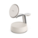 Belkin WIZ040MYSD mobile device charger Headphones, Smartphone Chrome, White USB Wireless charging Fast charging Indoor
