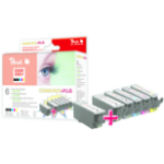 Peach 313678 inktcartridge 7 stuk(s) Foto zwart