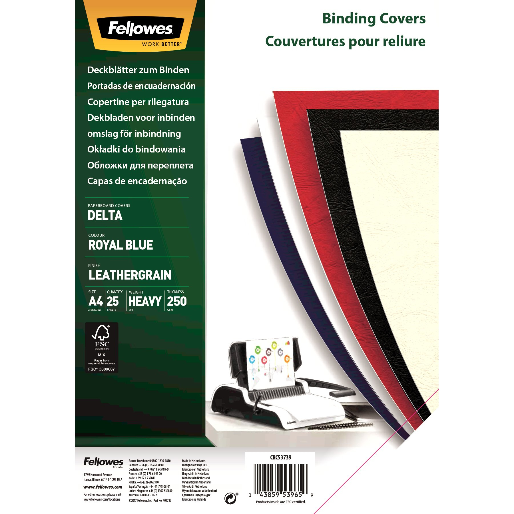 FSC Certified Leathergrain Covers