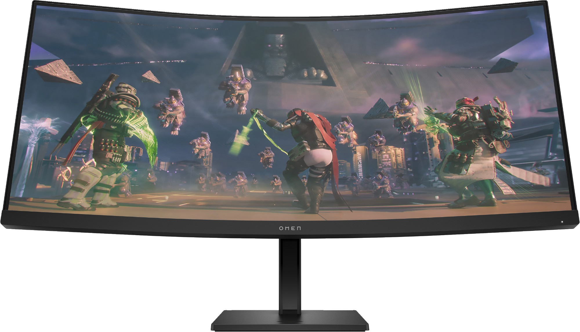 HP OMEN by HP 34c platta pc-skärmar 86,4 cm (34") 3440 x 1440 pixlar Wide Quad HD LED Svart