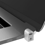 Multiplx Multplx 3.5mm Anchor Adapter. Designed for laptops with no lock slot; converts 3.5mm audio port / headphone jack into T-Shaped Bar cable lock. No messy adhesives; no clunky attachments.