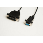 Microconnect IBM029B-1,8 serial cable Black 1.8 m DB-25 DB-9