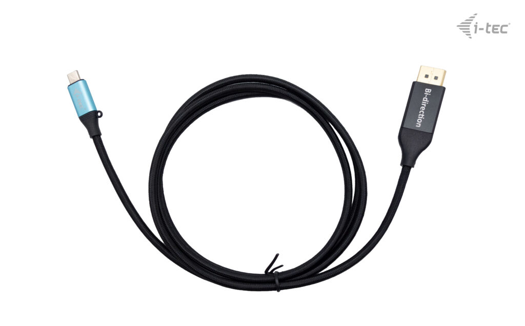 Image of i-tec USB-C DisplayPort Bi-Directional Cable Adapter 8K/30Hz 150cm